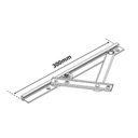 Ver imagem 2 de Articulador para Janela Max-ar Mrl 300mm Alumínio Natural Rodinato