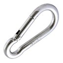 Ver imagem 1 de Mosquetão 8Cm Profissional Suporta 230Kg - 10 Unidades