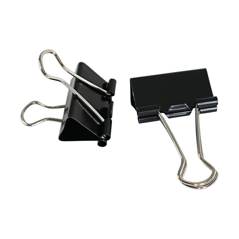 Kit 48 Unidades Prendedor de Papel Binder Pratico 25mm