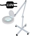 Ver imagem 5 de Lupa Luminária 120 Leds SMD Tripé Altura Regulável 4 Rodas Estética 110V