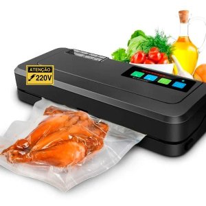 Seladora À Vácuo Automática para Sólidos e Líquidos com Reservatório 220v