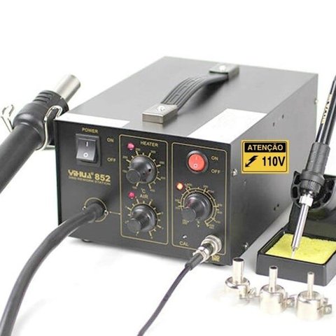 Estação de Retrabalho Antiestática Yihua 852SMD 110V