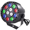 Ver imagem 1 de Canhão Luz 12 Led 36W RGBW Profissional Iluminação Cênica Festa Balada DMX Lorben