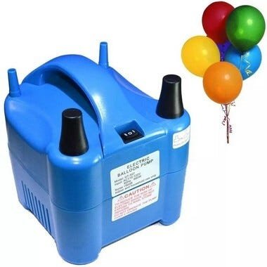 Bomba de Ar Inflador Profissional Bexigas e Balões 2 Bicos 220V - 2