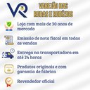 Ver mais imagens de Kit com 4 Rodinha Giratório 3" Black Pvc Preto com Rolamento 75mm com Trava 10,6cm Carga 400kg Placa
