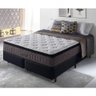 Conjunto Cama Box King Size Molas Ensacadas Nashville Marrom - 5