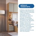 Ver imagem 6 de Módulo Mesa de Cabeceira 1 Porta Elegance Cinza