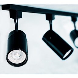 Trilho Eletrificado Preto Industrial Sala Escritório Decoração Casa 3 Metros com 7 Spot LED 7W Gu10 - 3