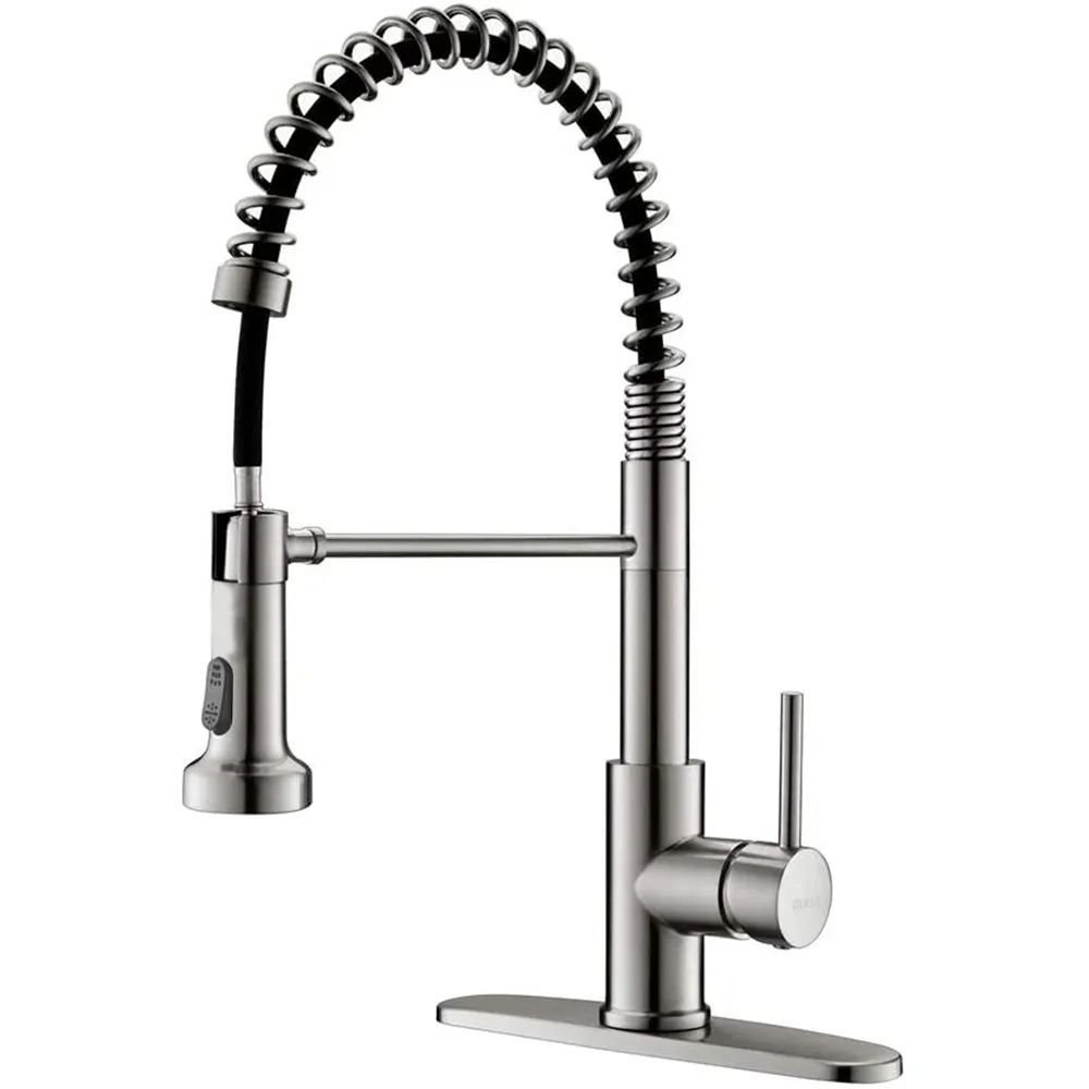 Torneira Cozinha Goumert Misturador Agua Quente Fria Monocomando Flexivel Extensivel Pia Mesa Bancad - 3