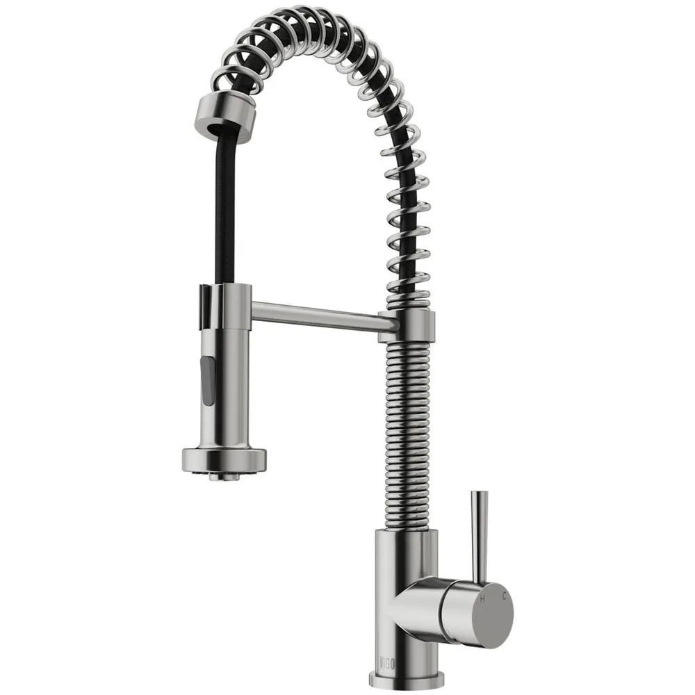 Torneira Cozinha Goumert Misturador Agua Quente Fria Monocomando Flexivel Extensivel Pia Mesa Bancad - 6