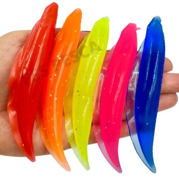 Kit 5 Tuviras 11cm Cores Robalo Dourado Pintado Tucunaré