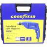 Furadeira Goodyear 600w Impacto 3/8 127v Com Maleta - 4