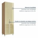 Ver imagem 6 de Cristaleira Dupla 4 Portas Vidro Reflecta Infinito 140cm 100% MDF