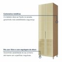 Ver imagem 4 de Cristaleira Dupla 4 Portas Vidro Reflecta Infinito 140cm 100% MDF