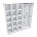 Ver imagem 4 de ARMÁRIO COLMÉIA COM CABIDEIRO M210.2021.B (CLOSET OU LOJA) MUNDI MOVEIS
