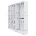 Ver imagem 3 de ARMÁRIO COLMÉIA COM CABIDEIRO M210.2021.B (CLOSET OU LOJA) MUNDI MOVEIS
