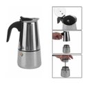 Ver imagem 5 de Cafeteira Italiana Aço Inox Expresso 4 Xícaras 200ml