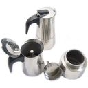 Ver imagem 1 de Cafeteira Italiana Aço Inox Expresso 4 Xícaras 200ml