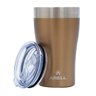 Copo Térmico Arell 500Ml com Tampa Metallic Gold - Dourado - 1