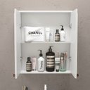 Ver imagem 4 de Espelheira para Banheiro 60cm Córdoba Yescasa Branco