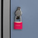 Ver imagem 3 de Cadeado Colorido Magenta Sm E-20mm Bl.c/01