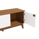 Ver imagem 6 de Rack para TV até 75 Polegadas 3 Portas 180cm Kappesberg Canela/Branco