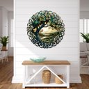 Ver imagem 3 de Mandala em Madeira, Impressão Uv - Árvore Tons de Verde