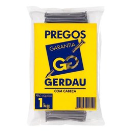 Prego com Cabeça 12 X 12mm - 1 Kg - Gerdau Aços Longos - 2