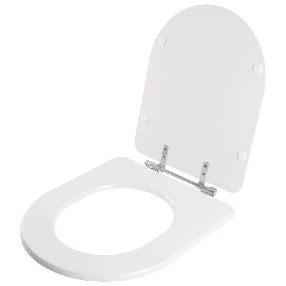 Tampa de Vaso Poliéster Smart Branco para Bacia Celite - 2