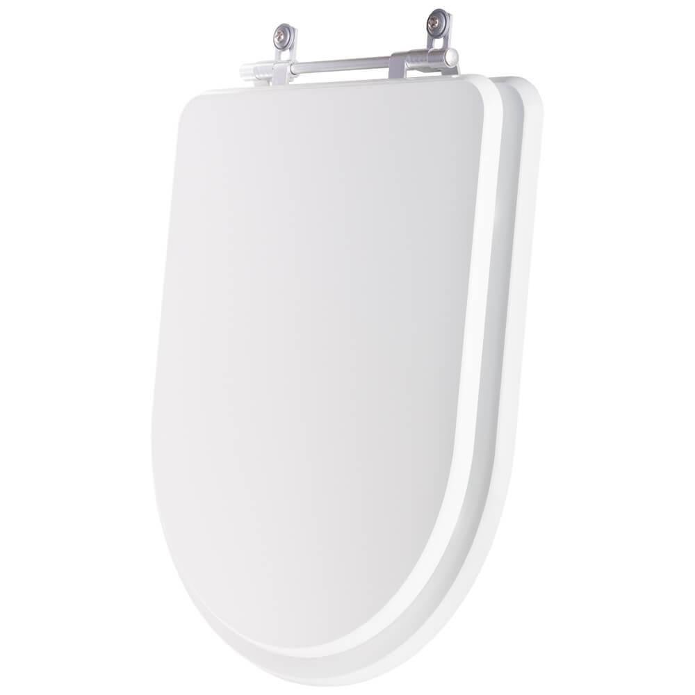 Tampa de Vaso Poliéster Smart Branco para Bacia Celite - 3