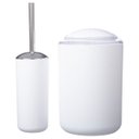Ver imagem 5 de Kit Banheiro Conjunto Completo Saboneteira Lixeira 6 Peças / KBLX-110 - Branco