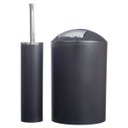 Ver imagem 5 de Kit Banheiro Conjunto Completo Saboneteira Lixeira 6 Peças / KBLX-120 - Preto