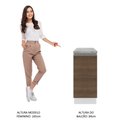 Ver imagem 6 de Balcão Armário de Cozinha 35 cm 1 Porta Branco/Rustic Glamy Madesa
