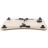 Mesa Portátil Dobrável para Notebook Cama Home Office Refeição (D) - Marrom Amarelado - 5