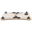 Ver imagem 5 de Mesa Portátil Dobrável para Notebook Cama Home Office Refeição (D) - Marrom Amarelado
