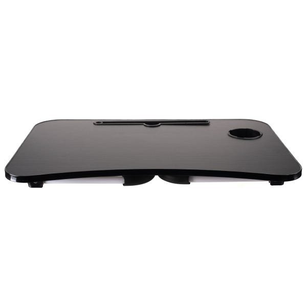 Mesa Portátil Dobrável para Notebook Cama Home Office Refeição (D) - Preto - 6