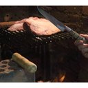 Ver imagem 5 de Faca Churrasco 6'' Aço Inox Cabo Rabo de Tatu e Bainha Couro
