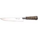 Ver imagem 3 de Faca Churrasco 6'' Aço Inox Cabo Rabo de Tatu e Bainha Couro