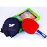 Raquete de Tenis de Mesa Butterfly TBC 201 Yuki + Raqueteira - 1
