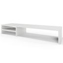Ver imagem 3 de Kit 04 Suportes para Monitor Stand Home Office Lap 90 cm L03 Branco - Lyam Lyam Decor