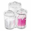 Ver imagem 6 de Porta Algodão Cotonete Discos Organizador Acrílico Banheiro