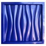 Conjunto 2 Formas 3d Gesso E Cimento Abs Azul  - 4