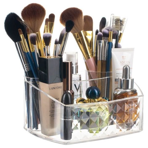 Porta Maquiagem Pincel Perfume Escova De Cabelo Diamond / DMD307
