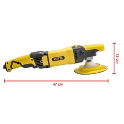 Politriz Automotiva Angular Rotativa Elétrica Premium Profissional 150mm 1200w Rotta 376 - 2