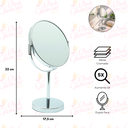 Ver imagem 3 de Espelho para Maquiagem de Mesa Grande Dupla Face 5x Aumento / Esp031