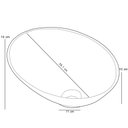 Ver imagem 5 de Cuba de Apoio Meia Lua para Banheiro Lavabo C01 Bm38w Branco Matte Fosca - Lyam