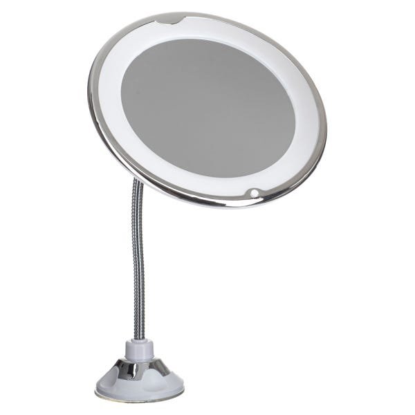 Espelho com Luz LED 10 x Aumento para Maquiagem Banheiro / 534 - 2