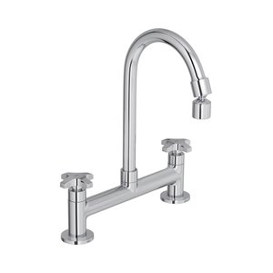 Torneira Misturador Deca Max 1256.c34 de Bancada Cromada Cromado 1256.c34