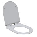 Ver imagem 1 de Assento Termofixo com Soft Close para Vaso Sanitário Amazonita Pingoo.casa - Branco