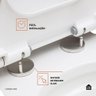 Assento Termofixo com Soft Close para Vaso Sanitário Amazonita Pingoo.casa - Branco - 5